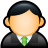 User Executive Green Icon 48x48 png